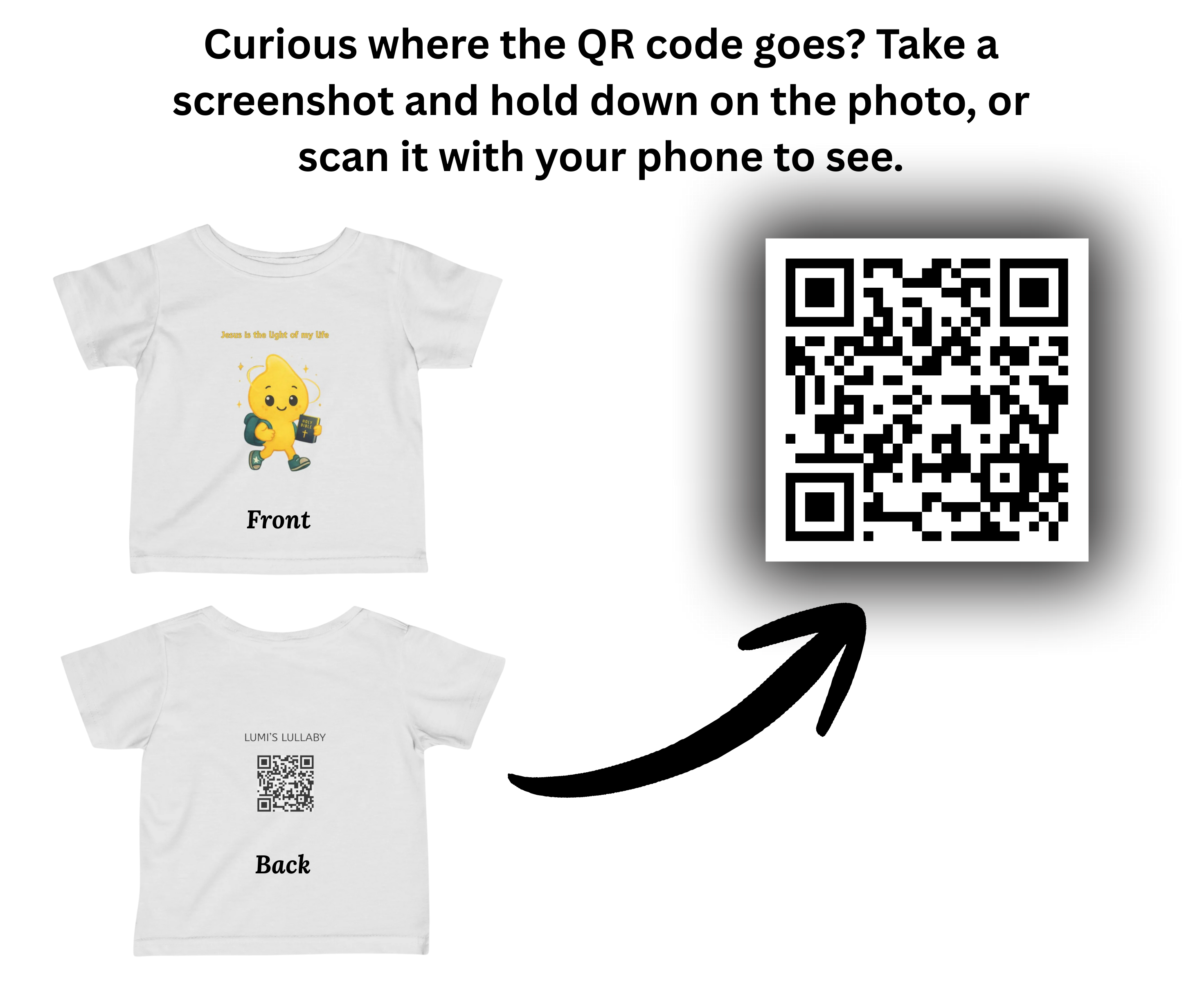 Grace's Lullaby (QR Code on back)